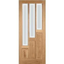 Coventry Etched Solid Oak External Door